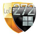 A shield with the words " loe 2 7 2 class ".